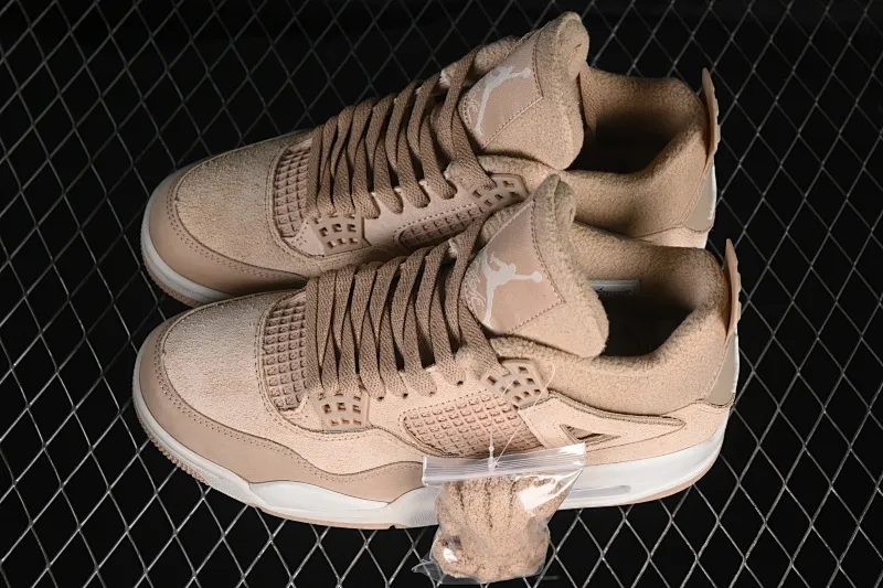 All categories Air Jordan Jordan series basketball shoes Air Jordan 4 Air Jordan 4 Retro "Cozy Girl" AJ4 Joe 4 plush warm yellow HV0823-200